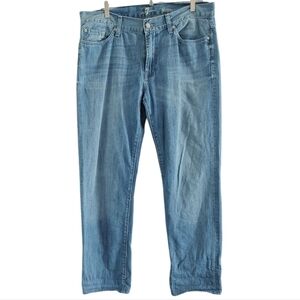 7 For All Mankind Blue Slimmy Jeans Size 36